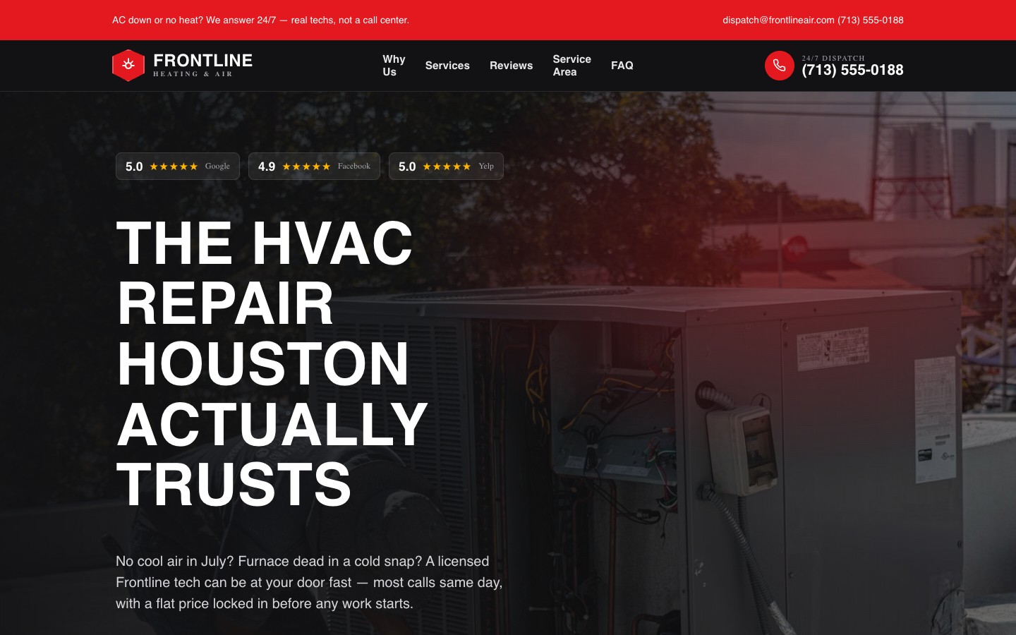 HVAC funnel — GoHighLevel build